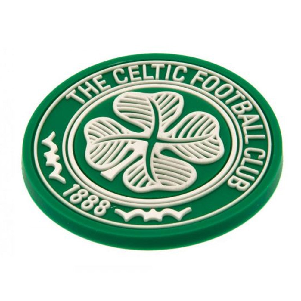 Green - Back - Celtic FC 3D Crest Fridge Magnet