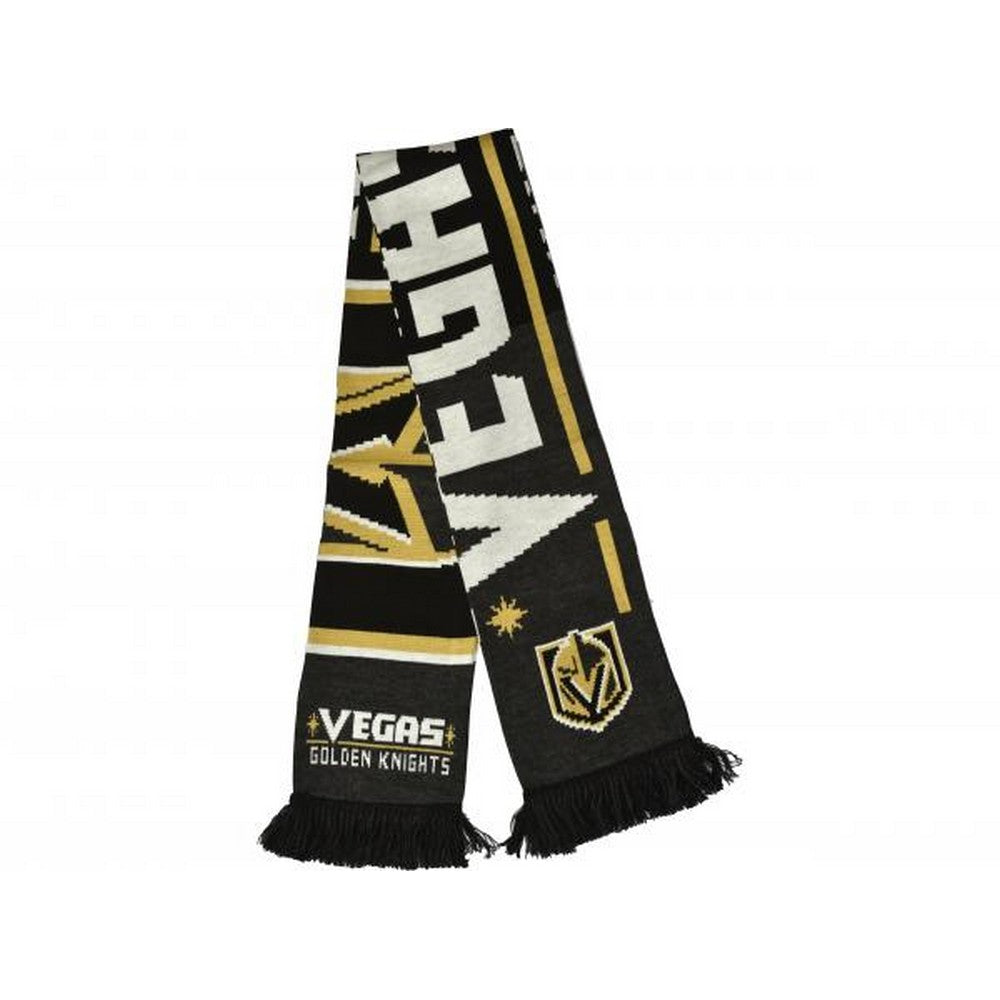 Black-Gold-White - Back - Vegas Golden Knights NFL Scarf