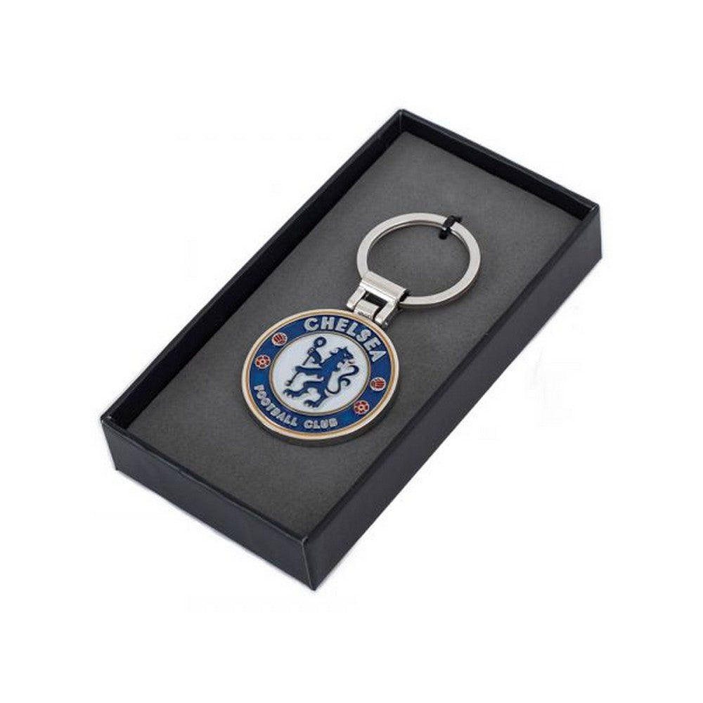 Blue-White-Red - Back - Chelsea FC Large Keyring