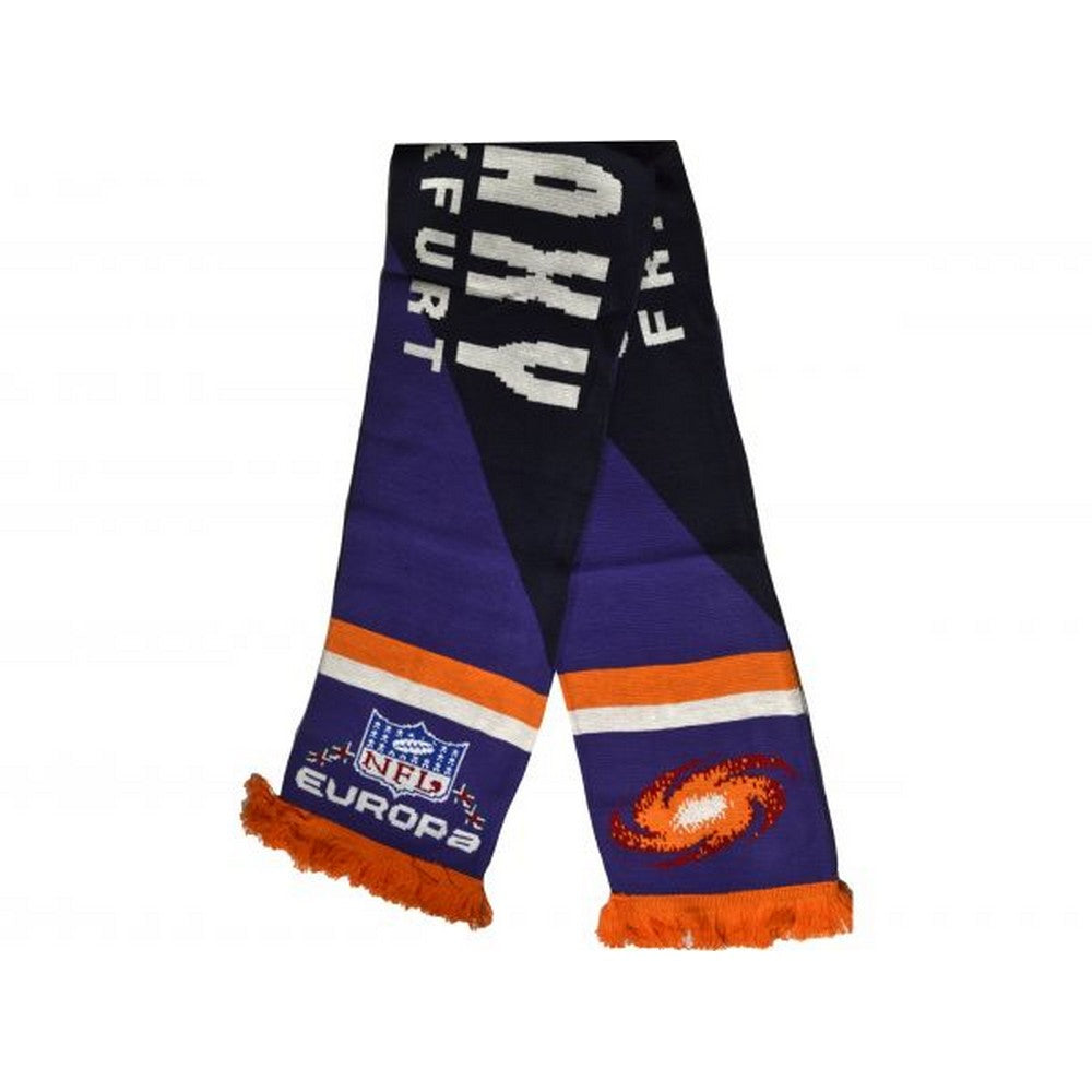 Purple-Orange-White - Back - Frankfurt Galaxy Supporters UEFA Europa League Stripes Scarf