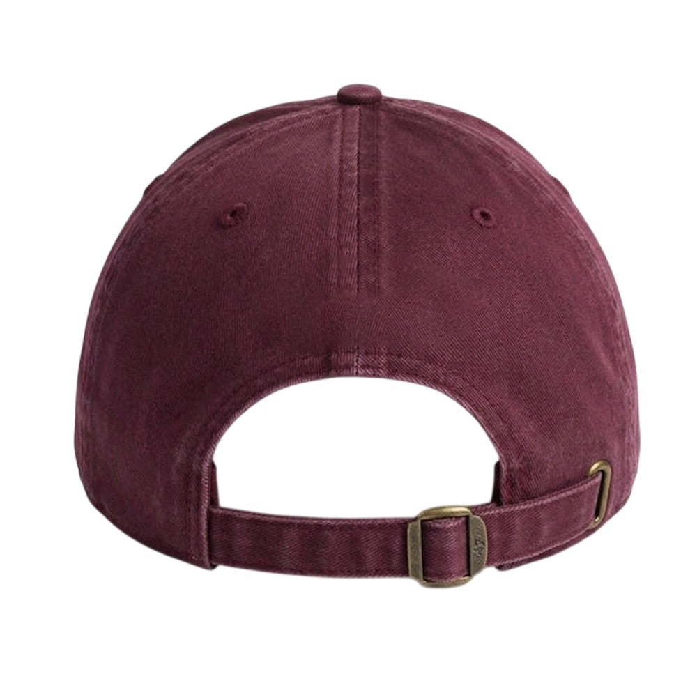 Maroon - Back - Arsenal Unisex Adult Gothic 47 Baseball Cap