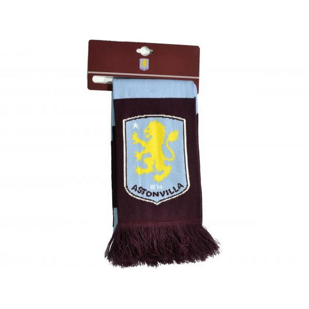 Sky-Claret - Side - Aston Villa FC Stripe Scarf