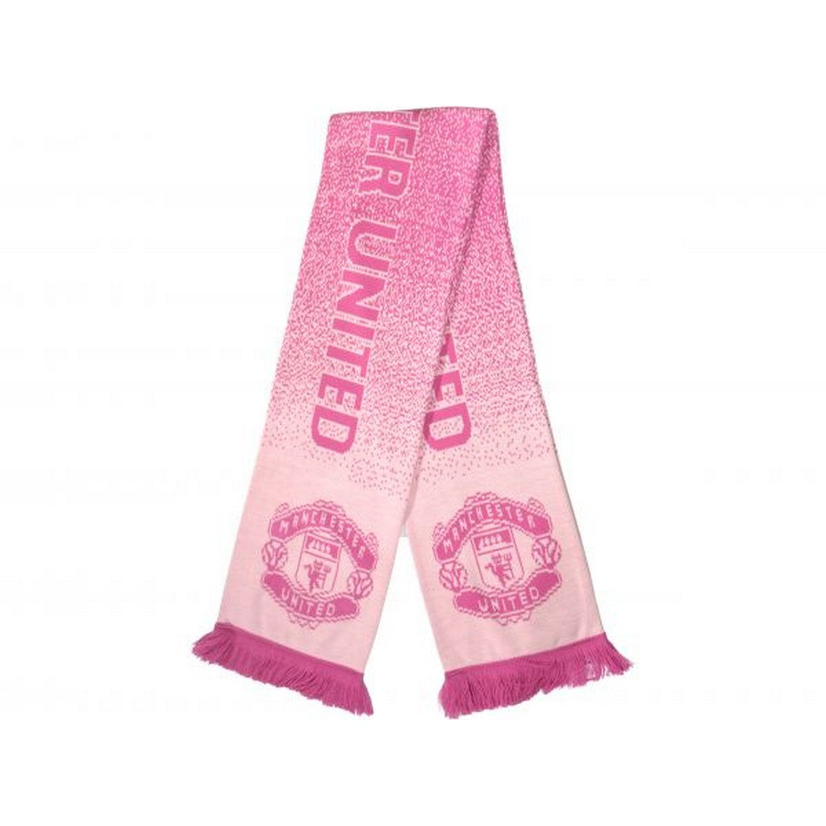 Pink Sprinkle - Back - Manchester United FC Jacquard Scarf