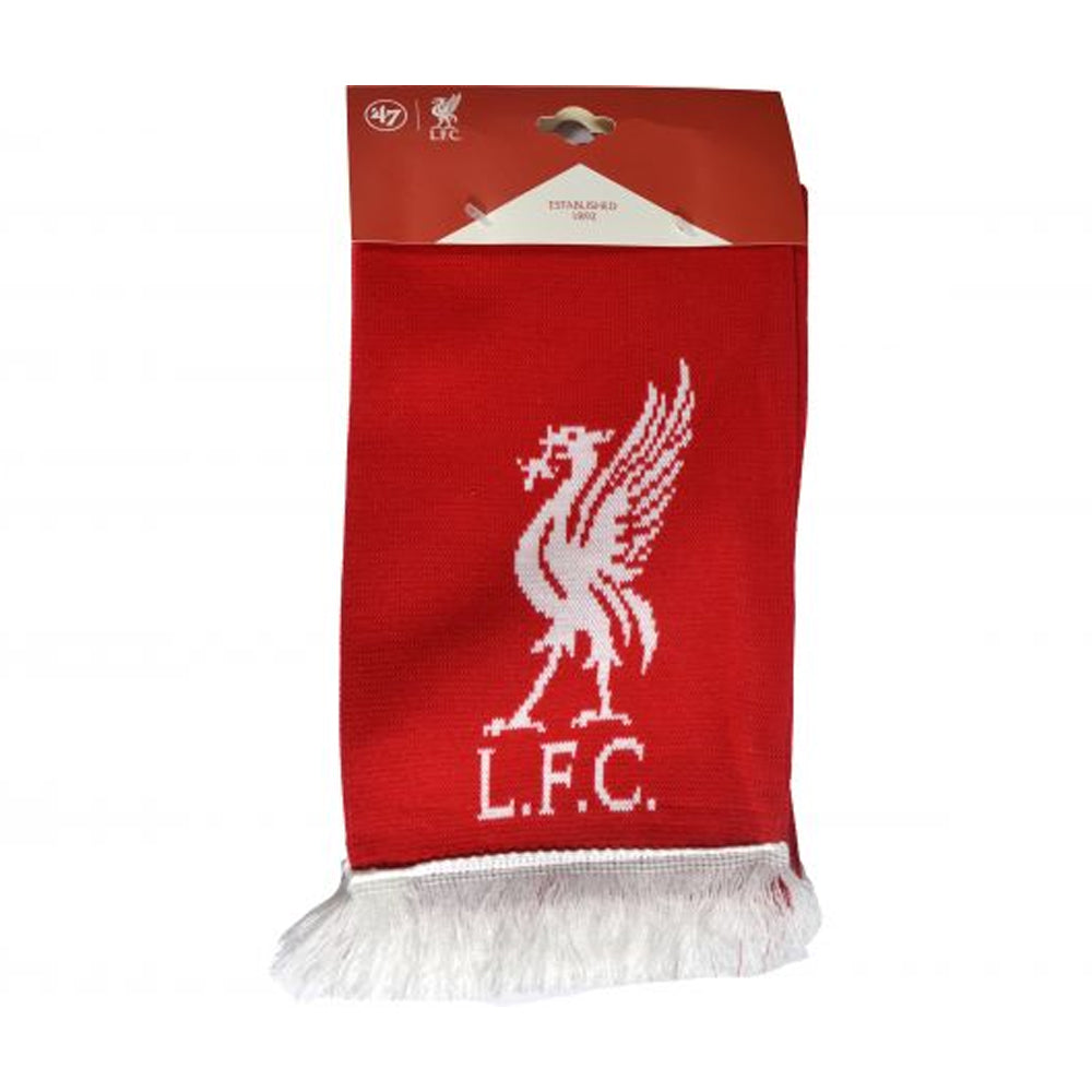Anfield Red-White Stripe - Side - Liverpool FC YNWA Scarf