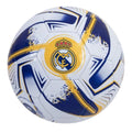 White-Blue-Gold - Front - Real Madrid CF Official 4 Inch Mini Soft Football