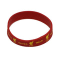 Red - Back - Liverpool FC Official Football Silicone Wristband