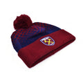 Burgundy - Back - West Ham United FC Unisex Fade Bobble Hat