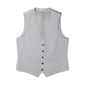 Light Grey - Front - Burton Mens Essential Slim Waistcoat
