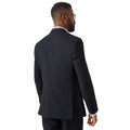 Black - Back - Burton Mens Skinny Tuxedo Jacket