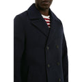 Navy - Side - Burton Mens Signature Peacoat