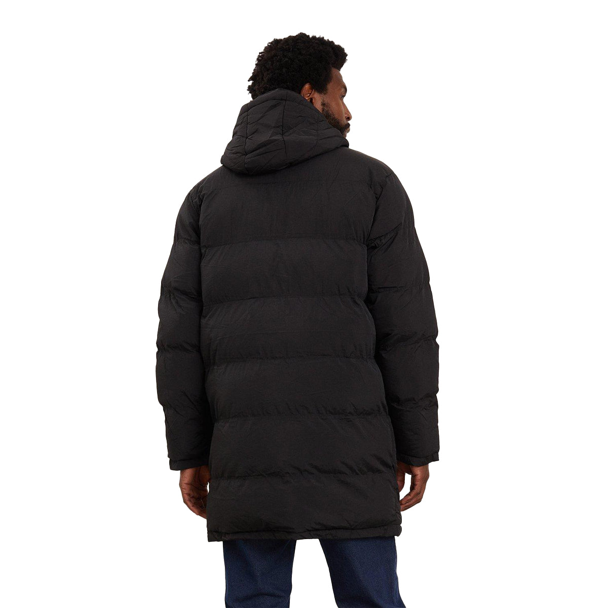 Black - Back - Burton Mens Full Zip Padded Jacket