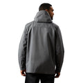 Grey - Back - Burton Mens Water Resistant Hooded Jacket