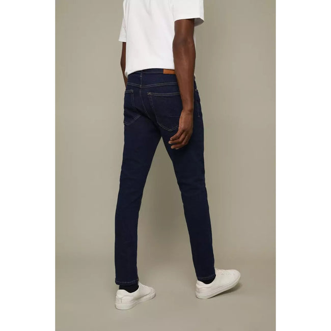Dark Blue - Back - Burton Mens Rinse Skinny Jeans
