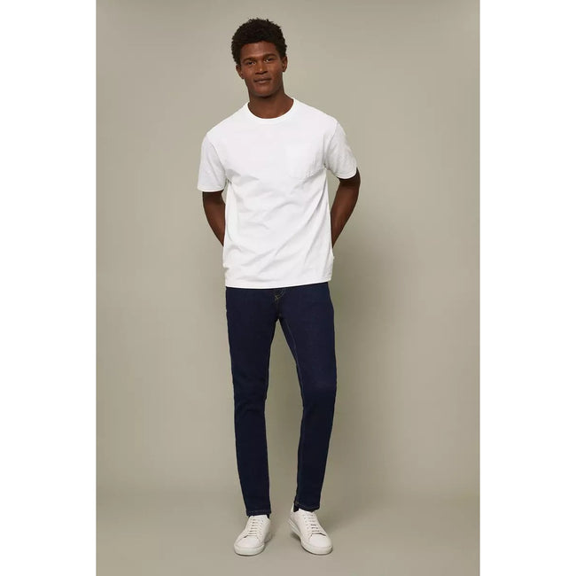 Dark Blue - Lifestyle - Burton Mens Rinse Skinny Jeans