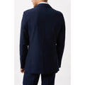 Navy - Back - Burton Mens Slim Suit Jacket