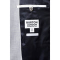 Grey - Lifestyle - Burton Mens Marl Single-Breasted Slim Suit Jacket