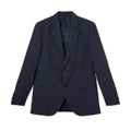 Navy - Front - Burton Mens Overcheck Single-Breasted Tailored Suit Jacket