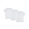 Black - Back - Burton Mens Crew Neck T-Shirt (Pack of 3)