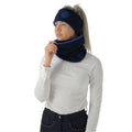 Navy-Blue - Front - Hy Signature Womens-Ladies Neck Warmer