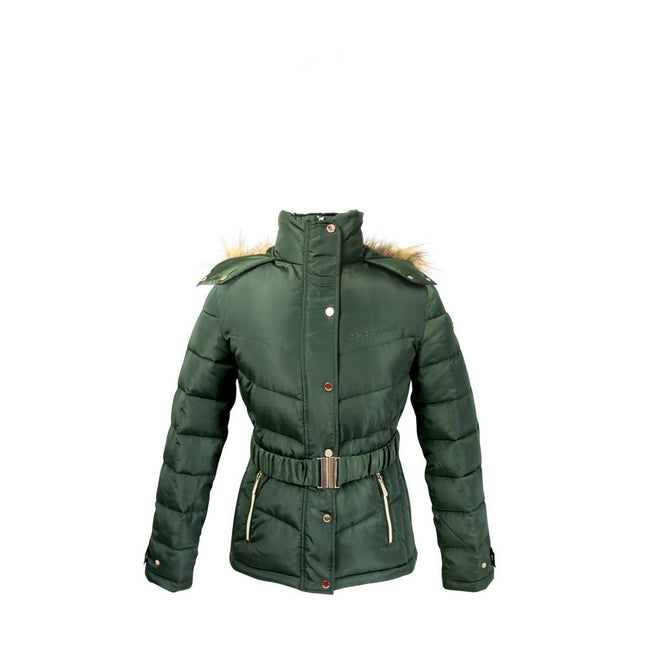 Fern - Front - Coldstream Womens-Ladies Cornhill Quilted Coat