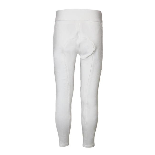 White - Back - Little Rider Girls Sara Horse Riding Tights