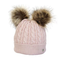 Blush - Front - Hy Childrens-Kids Morzine Beanie