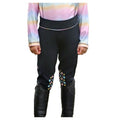 Navy-Pastel - Side - Little Rider Girls Dazzling Dream Horse Riding Tights