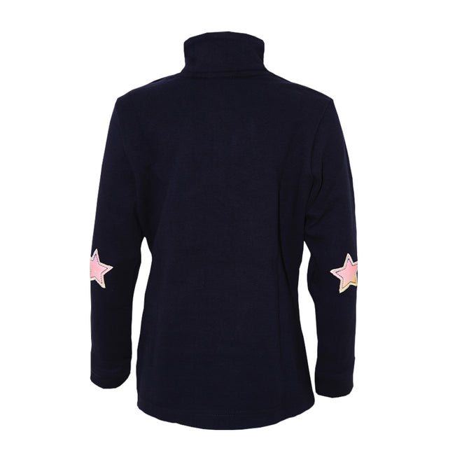Navy - Back - Little Rider Childrens-Kids Dazzling Dream Sweatshirt