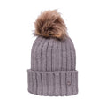 Grey - Front - Hy Childrens-Kids Valloire Beanie