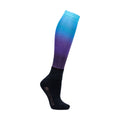 Multicoloured - Side - Hy Womens-Ladies Ombre Socks (Pack of 3)