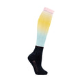 Multicoloured - Lifestyle - Hy Womens-Ladies Ombre Socks (Pack of 3)
