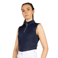 Navy - Front - Coldstream Womens-Ladies Cranshaws Sleeveless Base Layer Top
