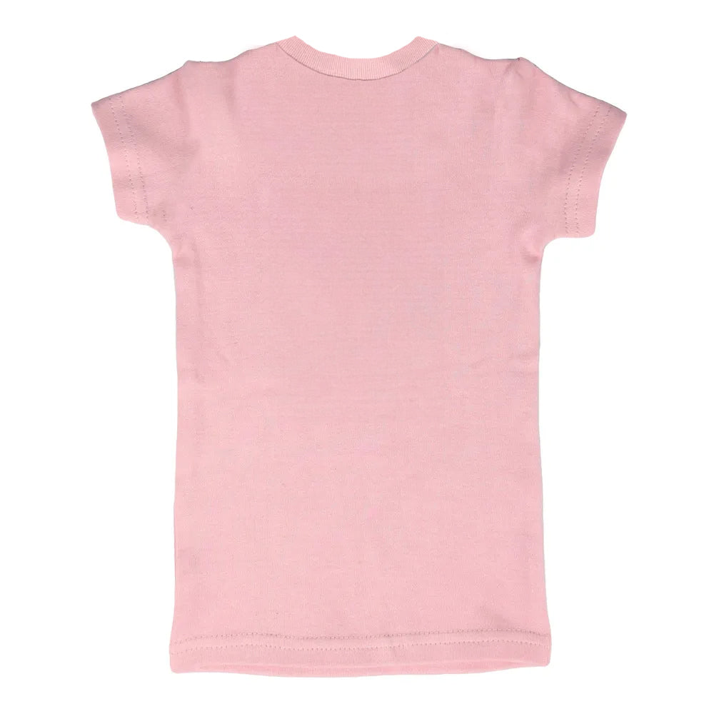 Pastel Pink - Back - Hy Baby Thelwell Mini Tots T-Shirt