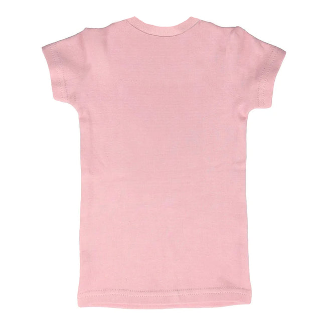 Pastel Pink - Back - Hy Baby Thelwell Mini Tots T-Shirt