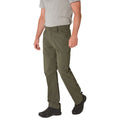 Dark Khaki - Back - Craghoppers Mens Kiwi Pro Trousers