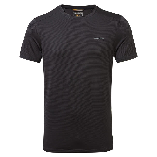 Black Pepper - Front - Craghoppers Mens Atmos Short Sleeved T-Shirt
