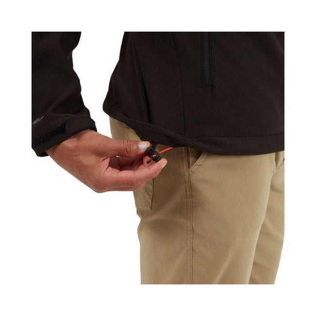 Black - Close up - Craghoppers Mens Altis Jacket