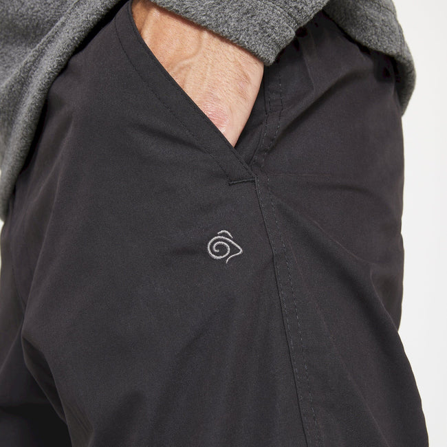 Black - Pack Shot - Craghoppers Mens Cargo Trousers