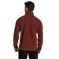 Axinite Red - Back - Craghoppers Mens Corey VI Half Zip Fleece Top