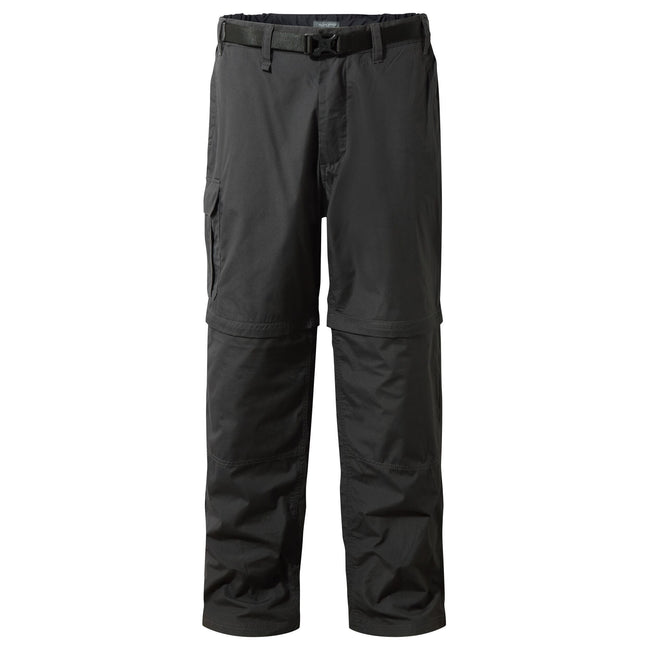 Black Pepper - Front - Craghoppers Mens Kiwi Convertible Trousers