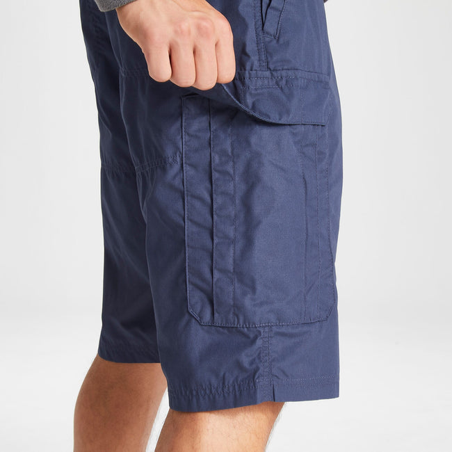 Steel Blue - Lifestyle - Craghoppers Mens Kiwi Long Length Shorts