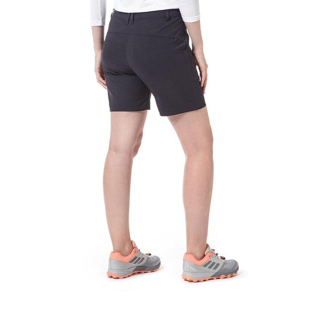 Dark Navy - Side - Craghoppers Womens-Ladies Kiwi Pro III Shorts