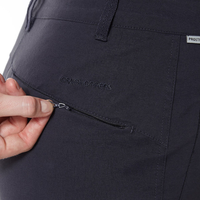 Dark Navy - Pack Shot - Craghoppers Womens-Ladies Kiwi Pro III Shorts