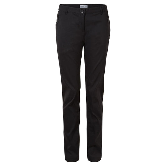 Black - Front - Craghoppers Womens-Ladies Kiwi Pro II Trousers