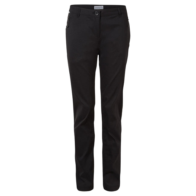 Black - Front - Craghoppers Womens-Ladies Kiwi Pro II Trousers