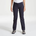 Dark Navy - Lifestyle - Craghoppers Womens-Ladies Kiwi Pro II Convertible Trousers