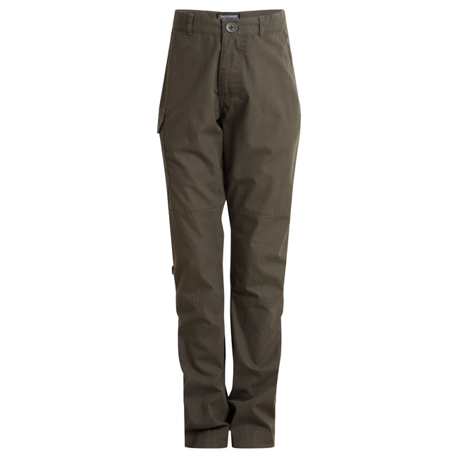 Woodland Green - Front - Craghoppers Childrens-Kids Kiwi II Trousers