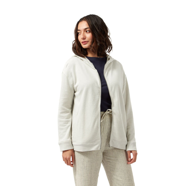 Dove Grey Marl - Back - Craghoppers Womens-Ladies Eden Hooded Jacket