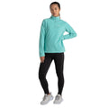 Ocean Green - Back - Craghoppers Womens-Ladies Miska VI Half Zip Fleece