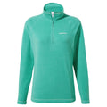 Ocean Green - Front - Craghoppers Womens-Ladies Miska VI Half Zip Fleece